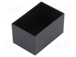 Enclosure: designed for potting; X: 30mm; Y: 45mm; Z: 25mm; ABS