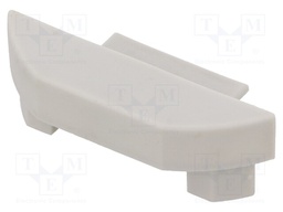 Cap for LED profiles; Application: LESTO