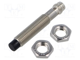 Sensor: inductive; Output conf: PNP / NO; 4mm; 10÷30VDC; M8; IP67