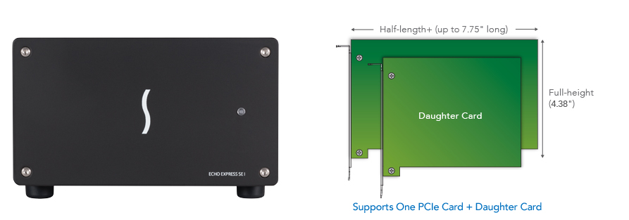 Echo Express SE1 Thunderbolt to PCIe card Expansion Chassis 