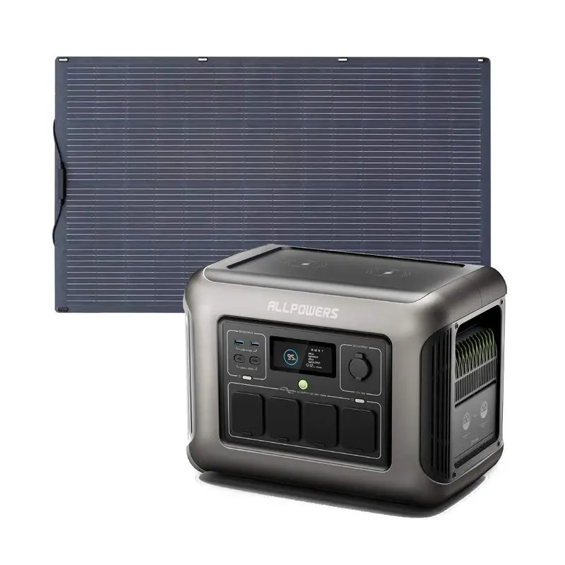 ALLPOWERS R1500 Kaasaskantav Toiteplokk/akupank 1800W 1152Wh LiFeP04 Aku