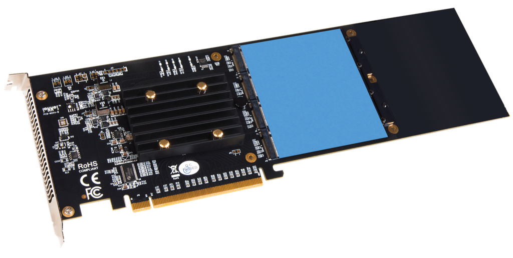 Sonnet SSD M.2 4x4 Silent PCIe Card
