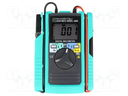 Multimeeter + ampertangid KEW 2000 AC DC