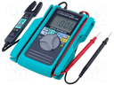 Multimeeter + ampertangid KEW 2000 AC DC