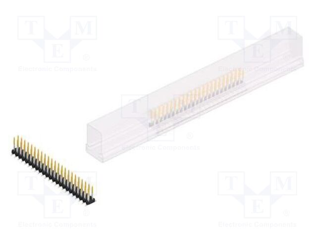 Connector: pin strips; pin header; male; PIN: 46; 2mm; SMT; 2x23