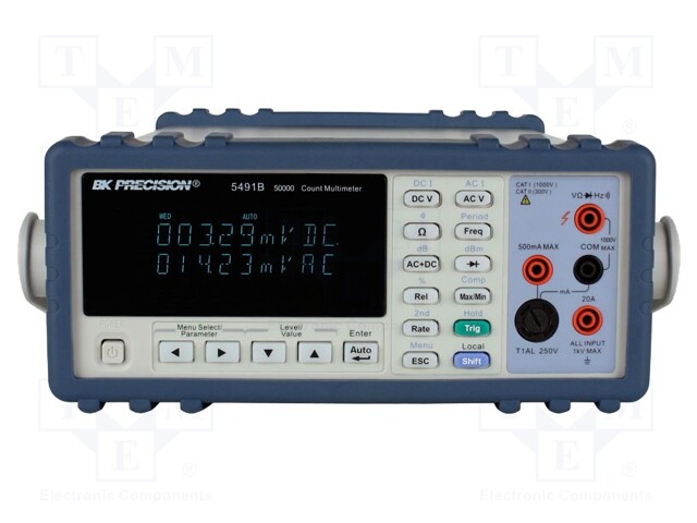Benchtop multimeter; VFD 4,5 digit (20000); 2m/20m/200m/2/20A