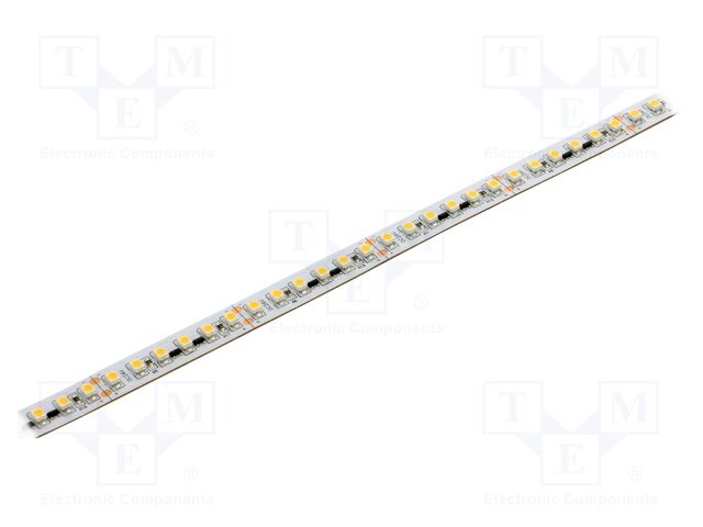 LED tape; white warm; 3528; LED/m: 144; 10mm; white PCB; IP20; 120°