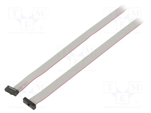 Ribbon cable with IDC connectors; Tape ph: 0.64mm; 762mm