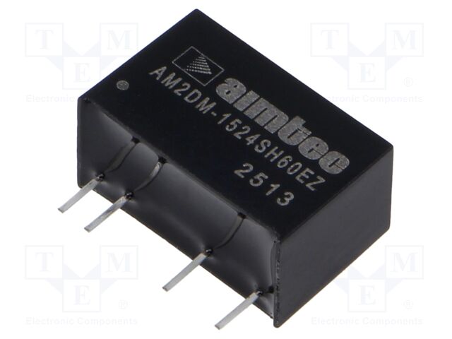Converter: DC/DC; 2W; SIP7; AM2DM-EZ
