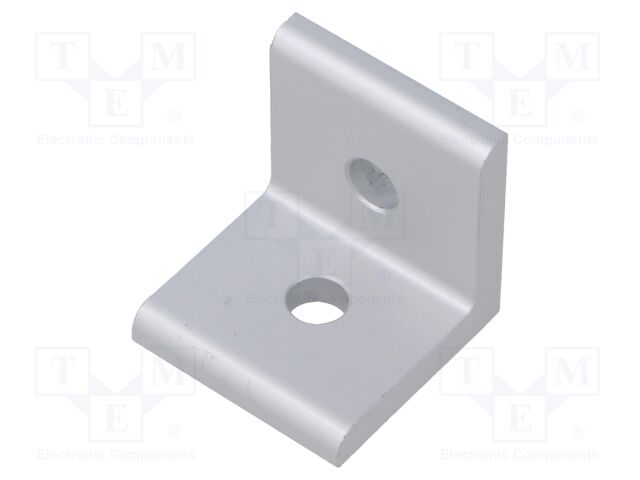 Angle bracket; for profiles; W: 30mm; H: 30mm; L: 30mm; aluminium