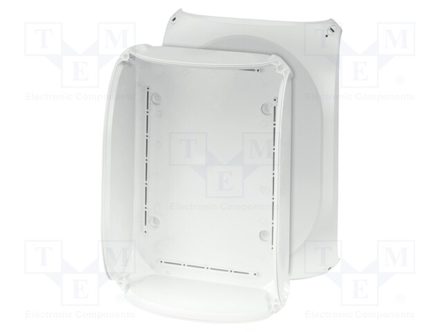Enclosure: junction box; X: 255mm; Y: 355mm; Z: 122mm; IP66