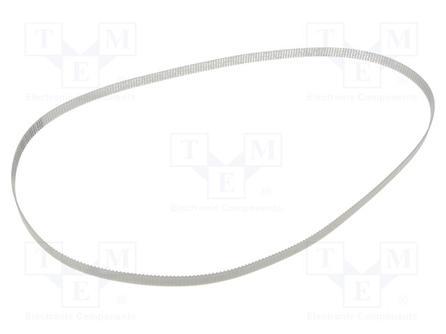 Timing belt; T2.5; W: 6mm; H: 1.3mm; Lw: 950mm; Tooth height: 0.7mm
