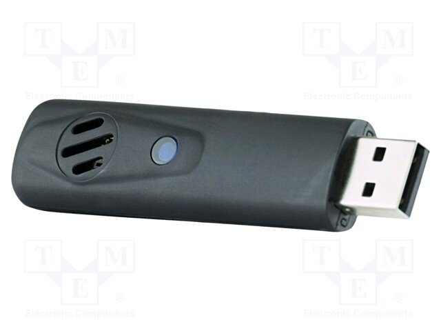 Logger: temperature and humidity; Sampling: 1x/s; -10÷60°C