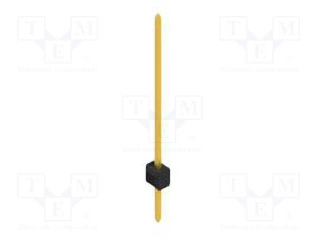 Connector: pin strips; pin header; male; PIN: 1; 2.54mm; THT; 1x1