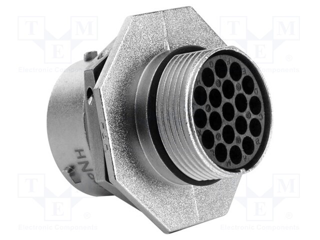 Connector: circular; Series: RT360; socket,plug; male; PIN: 19; IP67