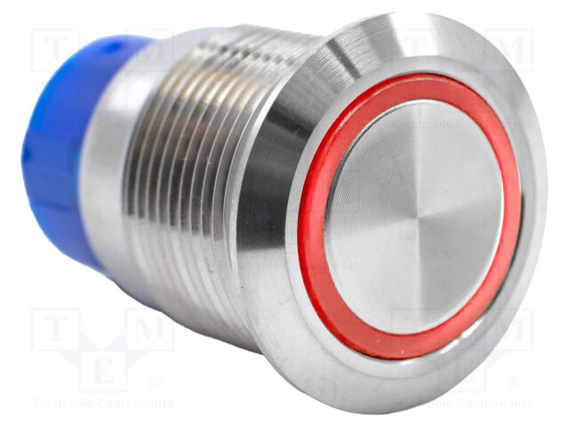 Switch: vandal resistant; SPDT; 3A/250VAC; IP67; ON-ON; red/green