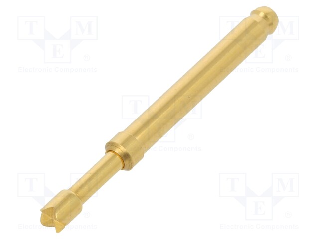 Test probe; Operational spring compression: 4.5mm; 5A; Ø: 2.5mm