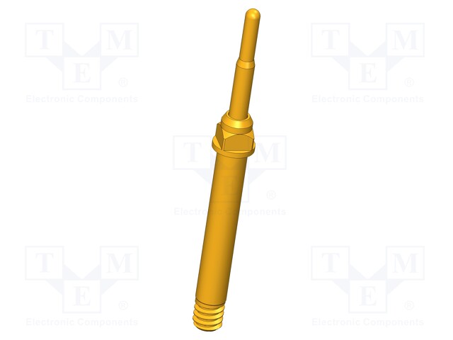 Test needle; Operational spring compression: 3.5mm; 5A; Ø: 0.8mm