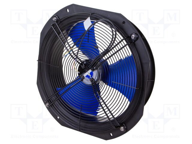 Fan: EC; axial; Ø540mm; 2373m3/h; ball; 1930rpm; IP54; 200÷240V