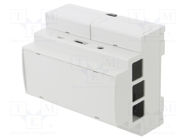 Enclosure: for computer; Raspberry Pi 3; light grey; X: 106mm