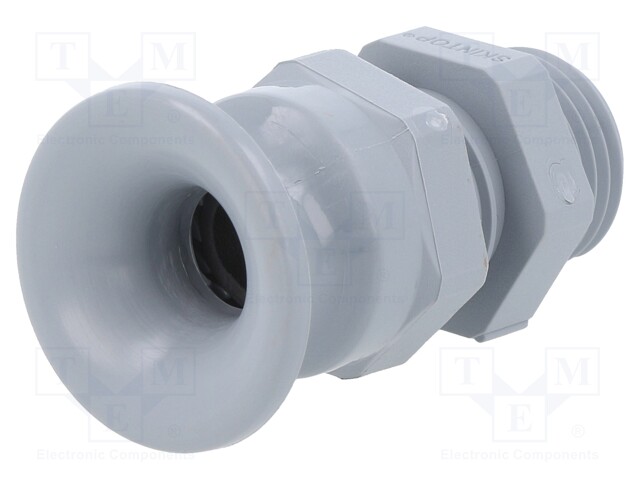 Cable gland; PG13,5; IP68; Mat: polyamide; dark grey
