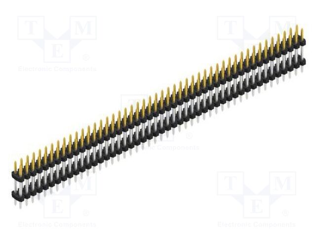 Connector: pin strips; pin header; male; PIN: 94; 2mm; THT; 2x47