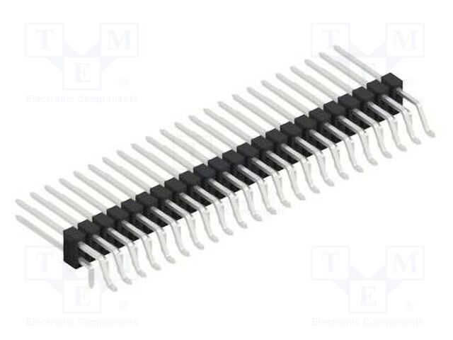 Connector: pin strips; pin header; male; PIN: 46; 2.54mm; SMT,THT