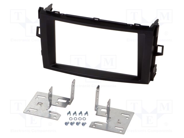 Radio frame; Toyota; 2 DIN; black