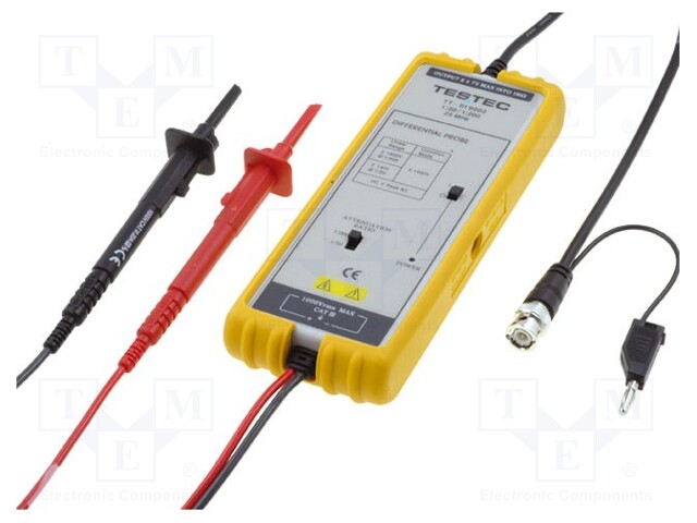 Oscilloscope probe; Band: ≤25MHz; Attenuator: 20: 1/200: 1