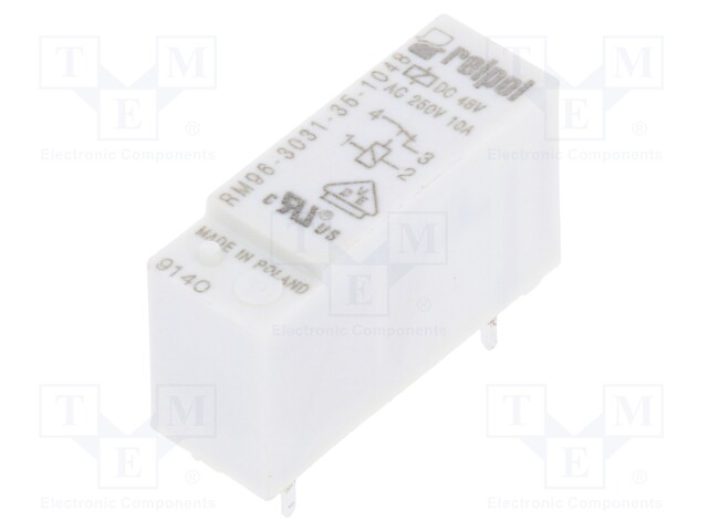 Relay: electromagnetic; SPST-NC; Ucoil: 48VDC; 8A/250VAC; 8A/24VDC