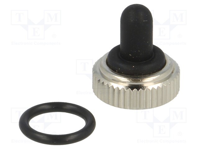 Cap; for toggle switches