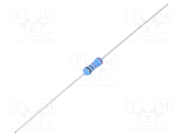 Resistor: thin film; THT; 2.67kΩ; 600mW; ±5%; Ø2.5x6.5mm; 50ppm/°C