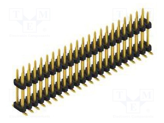 Connector: pin strips; pin header; male; PIN: 44; 2mm; SMT; 2x22