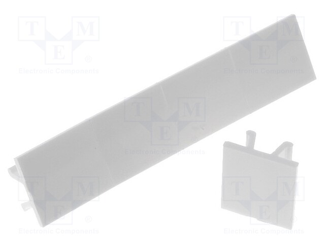 Marker; Width: 12mm; for labelling by user