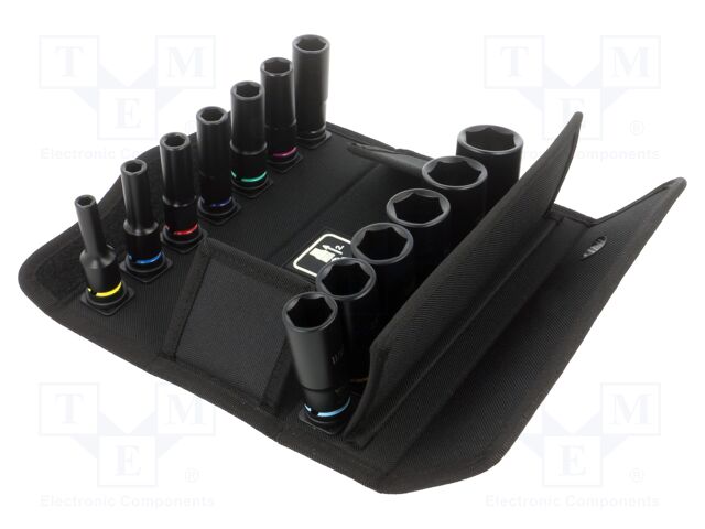 Kit: socket bits; 6-angles,socket spanner; impact wrench; 63mm