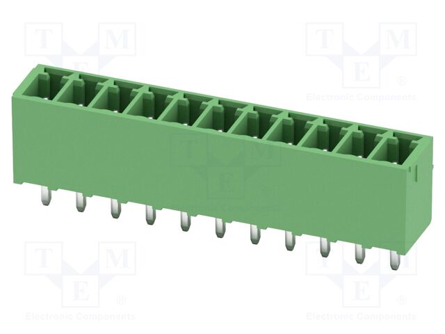 PCB headers, nominal cross section: 1.5 mm?, color: green, n