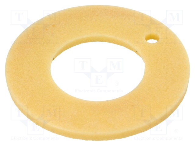 Bearing: thrust washer; Øout: 24mm; Øint: 12mm; iglidur® J; yellow