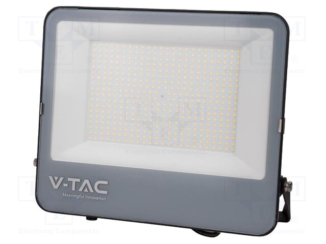 Lamp: LED flood light; 200W; 230VAC; white cold; 6500K; 25000h