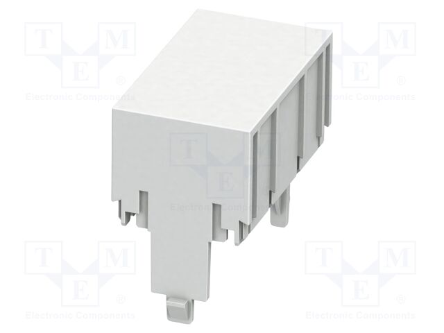 Cover; grey; UL94V-0; ME-IO 18,8; PA; X: 18.9mm; Y: 32.8mm; Z: 26mm