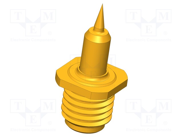 Test needle; Operational spring compression: 1mm; 5A; Ø: 1.3mm