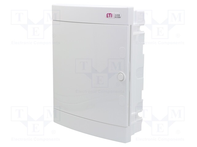 Enclosure: for modular components; IP40; white; No.of mod: 24