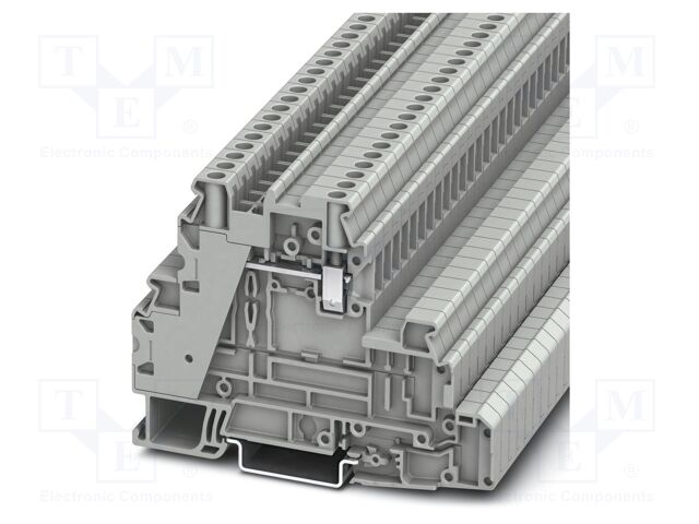 Splice terminal: rail; UT; PA; L: 60.1mm; terminals: 2; W: 6.2mm