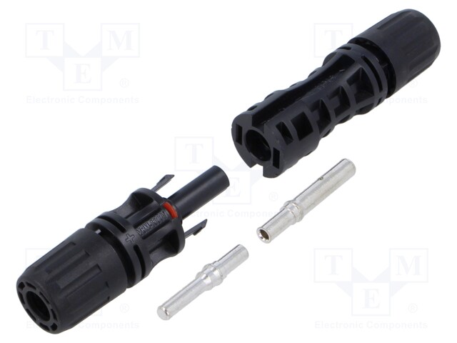 Connector: solar; male + female; 2.5÷10mm2; socket,plug; -40÷85°C