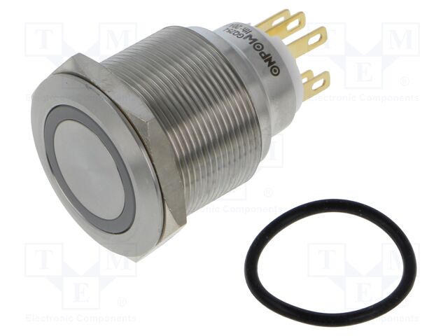 Switch: vandal resistant; Pos: 2; SPDT; 3A/220VAC; 5A/24VDC; IP65