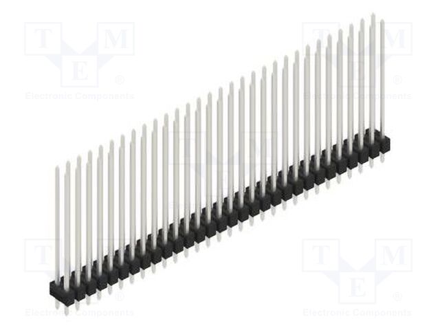Connector: pin strips; pin header; male; PIN: 60; 2.54mm; THT; 2x30