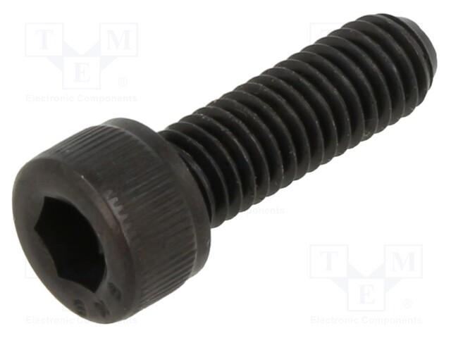 Screw; UNF10-32x15.87; Head: cheese head; hex key; steel