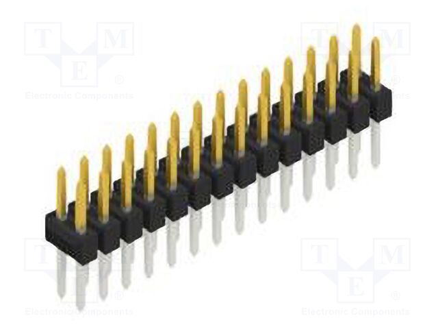 Connector: pin strips; pin header; male; PIN: 28; 2.54mm; THT; 2x14