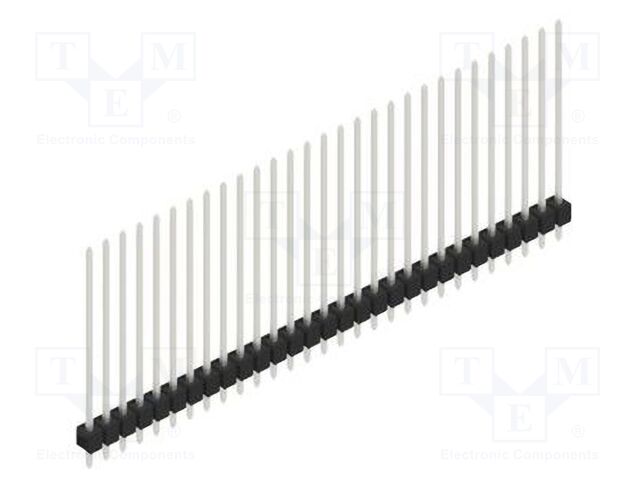 Connector: pin strips; pin header; male; PIN: 29; 2.54mm; THT; 1x29