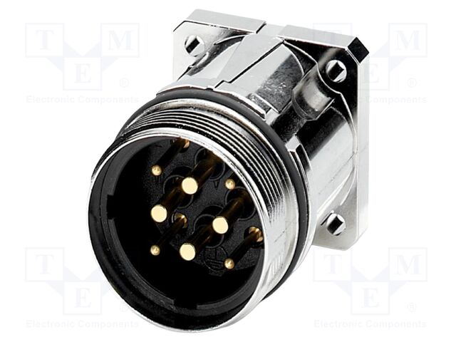 Connector: M40; socket; SM; male; PIN: 8; 250V; 30A,70A; shielded