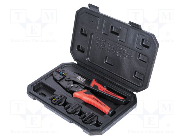 Tool: for crimping; insulated terminals,ferrule; 10AWG÷22AWG